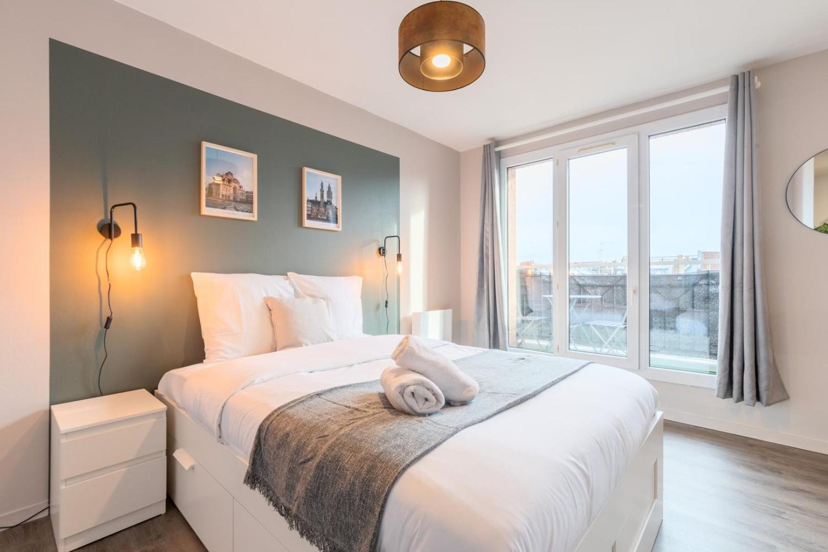 Nice Apartment Lille Balcony + Parking! Exterior foto